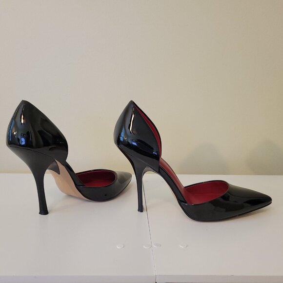 Mix No. 6 | Dawnira Black Patent d'Orsay Heel, Size 9 - Picture 7 of 11